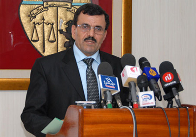 وزير الداخلية التونسي علي لعريض